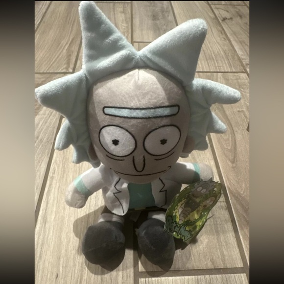 Rick & Morty Rick 10” Plush NWT - Picture 1 of 3